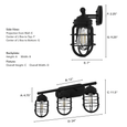 Hunter Starklake 3 Light Vanity HL-FAML213