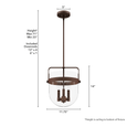 Hunter Jupiter Star Semi-Flush Mount Hunter Jupiter Star Semi-Flush Mount