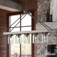 Hunter FAMC53 Devon Park 5-Light Linear Chandelier
