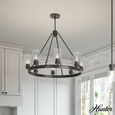 Hunter Hartland 8 Light Chandelier HL-FAMC55