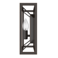 Hunter Doherty 2 Light Flush Mount HL-FAML238