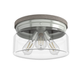 Hunter Devon Park 3-Light Flush Mount