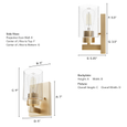 Hunter Hartland 1-Light Sconce