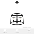 Hunter Astwood 4-Light Chandelier Hunter Astwood 4-Light Chandelier