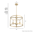 Hunter Astwood 4-Light Chandelier Hunter Astwood 4-Light Chandelier