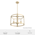 Hunter Astwood 4-Light Chandelier Hunter Astwood 4-Light Chandelier
