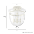 Hunter Belltown 3-Light Pendant