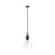 Hunter Klein 1-Light Glass Pendant 14 inch