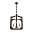 Hunter Highland Hill 4 Light Pendant 15 inch HL-FAML713