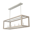 Hunter Squire Manor 5-Light Linear Chandelier