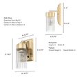 Hunter Gatz 1-Light Wall Sconce Hunter Gatz 1-Light Wall Sconce