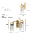 Hunter Gatz 1-Light Wall Sconce Hunter Gatz 1-Light Wall Sconce