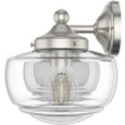 Hunter Lighting Saddle Creek Clear Seeded Glass 3 Light Vanity