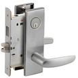 Schlage L9456 - 07 Lever Corridor Mortise Lock - Grade 1 Deadbolt Function Single Cylinder Keyed Lever Lock