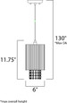 ET2 Spiral Single Pendant E23140