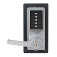 Dormakaba Dormakaba Simplex LRP1020B Exit Trim Lever Lock, Combination and Key Override, Right Hand Reverse, 6/7-Pin SFIC Prep DOR-LP1020