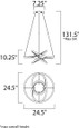 ET2 Twisted Single Pendant E30644