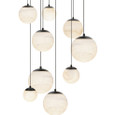 Modern Forms PD-34409R Pisces 9 Light 17" Pendant Ceiling Light