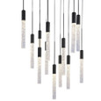 Modern Forms PD-35614L Magic 14 Light 10" Black Multi-Light Pendant Ceiling Light