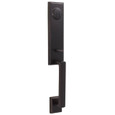 Weslock 6685 Woodward I Exterior Dummy Handleset Oil Rubbed Bronze Finish