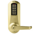 Dormakaba E-Plex E5031XSWL Cylindrical Lock, Winston Lever, 100 Access Codes, 3,000 Audit Events, KIL, Schlage C Keyway