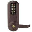 Dormakaba Dormakaba E-Plex E5031XSWL Cylindrical Lock, Winston Lever, 100 Access Codes, 3,000 Audit Events, KIL, Schlage C Keyway DOR-E5000-Cylindrical