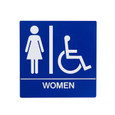 Trimco 500 and 750 Series Restroom Signage