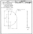 Trimco Trimco 1056 Half-Round Pull Plate 8" x 16" with 8" CTC Pull TRI-1056