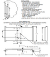 Trimco 1069L ADA Pocket Door Pulls, Passage/Latching Function