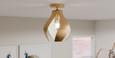 Quoizel Lighting QSF6739 Kiko 1-Light Semi-Flush Mount