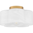 Quoizel Lighting QSF6760 Lilly 1-Light Semi-Flush Mount