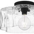Quoizel Lighting QSF6760 Lilly 1-Light Semi-Flush Mount