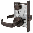 Yale 8801FL Grade 1 Passage or Closet Mortise Lock, Pacific Beach Lever