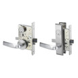 Accentra 8801FL Grade 1 Passage Mortise Lock with Monroe Lever
