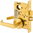 Yale 8802FL Grade 1 Privacy with Deadbolt Mortise Lock, Augusta Lever