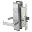 Yale 8805FL Grade 1 Storeroom Mortise Lock, Augusta Lever