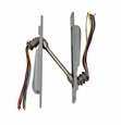 Von Duprin Electric Power Transfer, Ten 24 Gauge Wires with Connectors