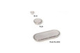 Precision Lock concealed magnetic catch size comparison – PL12 (small), PL24 (medium), and PL24 Pro-XHD (large) models shown side by side