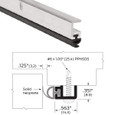 Zero 485AA Perimeter Weatherstrip Set with Neoprene Seal