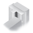 Zero 8144 Self Adhesive Silicone Weatherstripping Black Finish