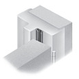 Zero 8042S Black Double Fin Silicone Self-Adhesive Weatherstripping