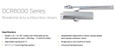 Dexter Dexter DCR8000 Series - Grade 1 Surface Closer, Tri Mount (Regular, Parallel or Top Jamb Mounted), Regular Arm, Less Cover DEX-DCR8000-STD-LESS-RW/PA
