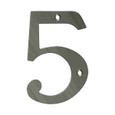 Deltana Deltana RN4 4" Numbers, Solid Brass DEL-RN4