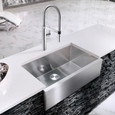 Blanco 513439 Precision R0 Super Single Bowl Apron-Front Stainless Steel Farmhouse Sink