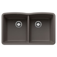 Blanco DIA440DU50 Diamond SILGRANIT 50/50 Double Bowl Undermount Kitchen Sink
