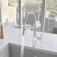 Blanco RIV442PDF Rivana Semi-Pro Pull-Down Dual-Spray Kitchen Faucet - PVD Steel