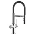 Blanco CAT44299PDSPDUF Catris Flexo Filter-Ready Semi-Pro Pull-Down Dual-Spray Kitchen Faucet - PVD Steel