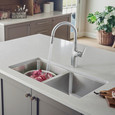 Blanco 442768 Formera 50/50 Double Bowl Undermount Stainless Steel Kitchen Sink