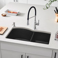 Blanco DIA440DU60 Diamond SILGRANIT 60/40 Double Bowl Undermount Kitchen Sink