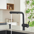 Blanco LIN526FAK Linus Low Arc Pull-Out Dual-Spray Kitchen Faucet